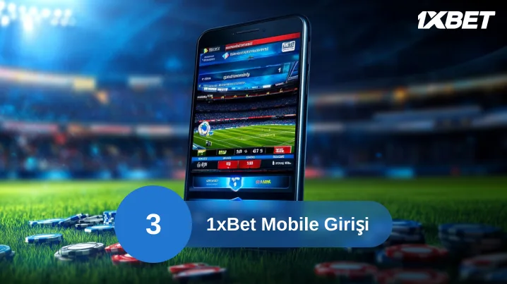 Masuk 1xBet dengan Aplikasi Mobile